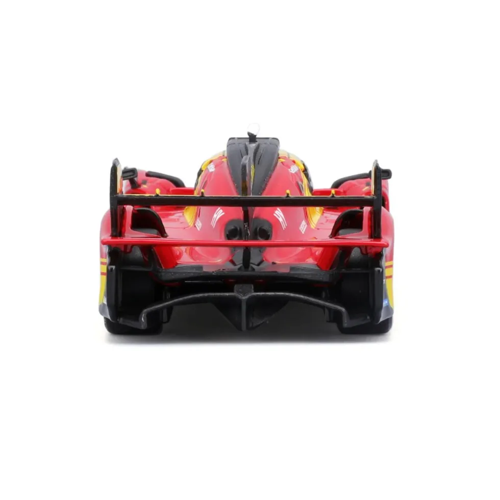 Burago 1/43 Ferrari Racing 499p Le Mans Hypercar 2024 AF Corse #50 Hard Case Diecast Model