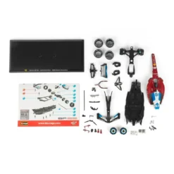 Burago 1/24 F1 Ferrari SF-25 Miami GP 2025 Diecast Model Kit - Lewis Hamilton