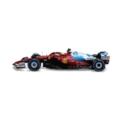 Burago 1/24 F1 Ferrari SF-25 Miami GP 2025 with Driver Helmet - Lewis Hamilton Diecast Model