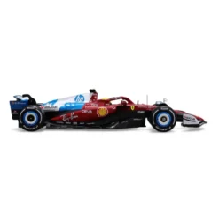 Burago 1/24 F1 Ferrari SF-25 Miami GP 2025 with Driver Helmet - Lewis Hamilton Diecast Model