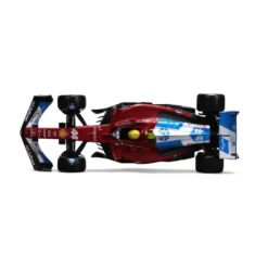 Burago 1/24 F1 Ferrari SF-25 Miami GP 2025 with Driver Helmet - Lewis Hamilton Diecast Model