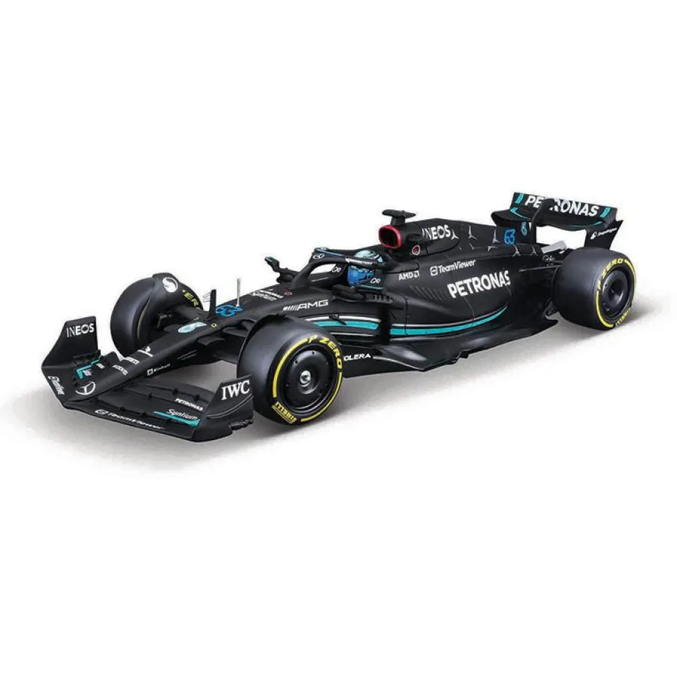 Burago 1/24 F1 MB W14 2023 Russell Diecast Model Kit