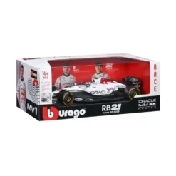 Burago 1/18 F1 Red Bull Racing RB21 Japan GP 2025 with Driver Helmet - Yuki Tsunoda