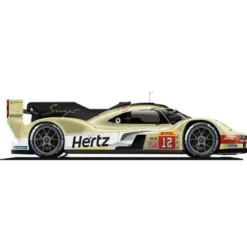 Burago 1/43 Hertz Team Jota Porsche 963 #12 Diecast Model