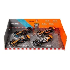 Burago 1/43 Mclaren F1 Lando Norris Highlights 4 Car Set