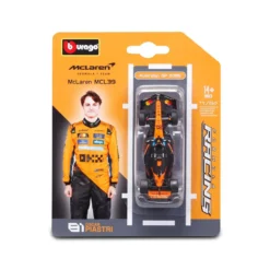 Burago 1/64 McLaren MCL39 F1 2025 #81 Oscar Piastri Diecast Model