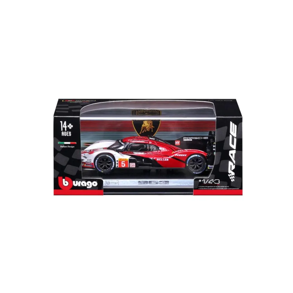 Burago 1/43 Porsche Penske 963 #5 Diecast Model