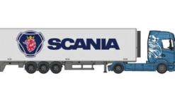 Burago 1/43 Scania S730 Truck With Trailer