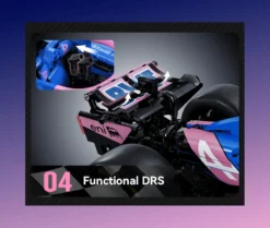 CaDA 1/8 BWT Alpine A525 Formula 1 Racing Car