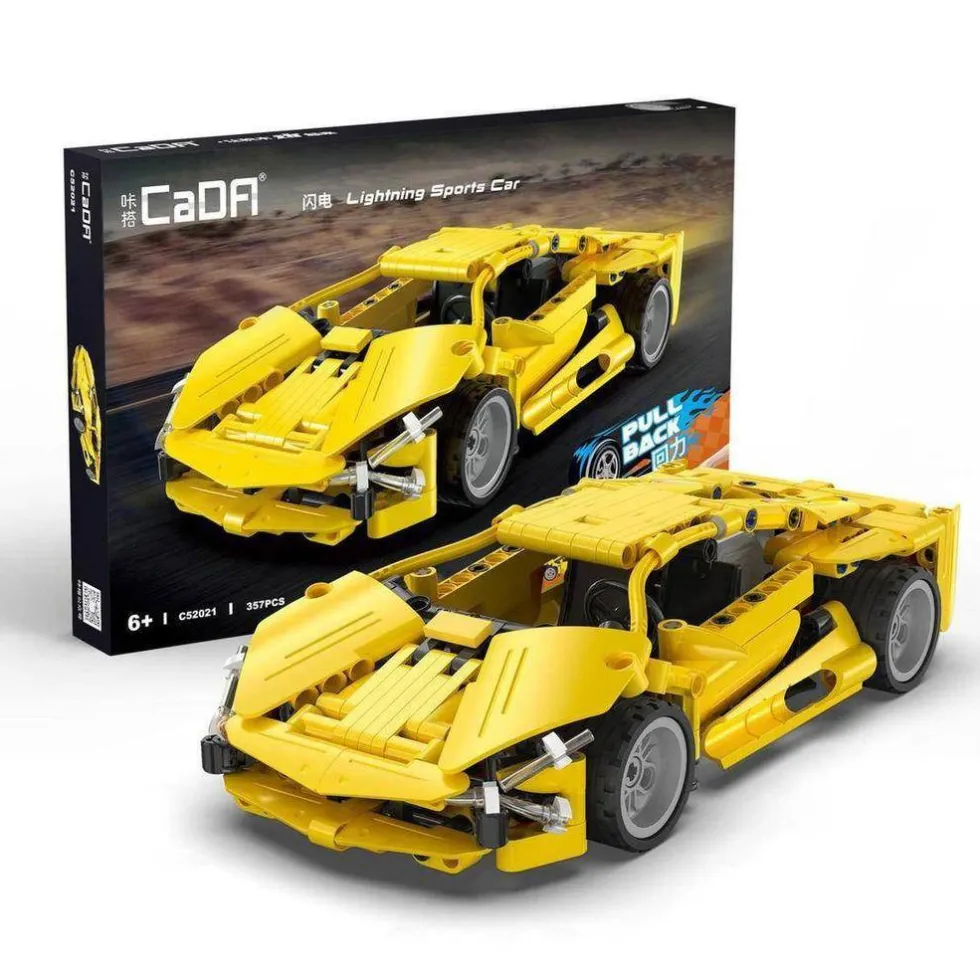 CaDA 1/18 Lightning Pull-Back Sports Car
