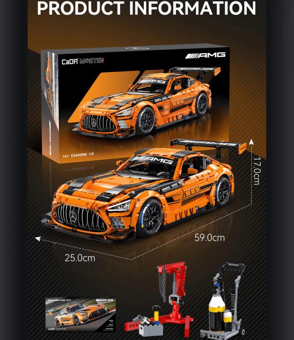 CaDA 1/8 Mercedes-AMG GT3