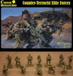 Caesar Miniatures 1/72 Counter-Terrorist Elite Forces