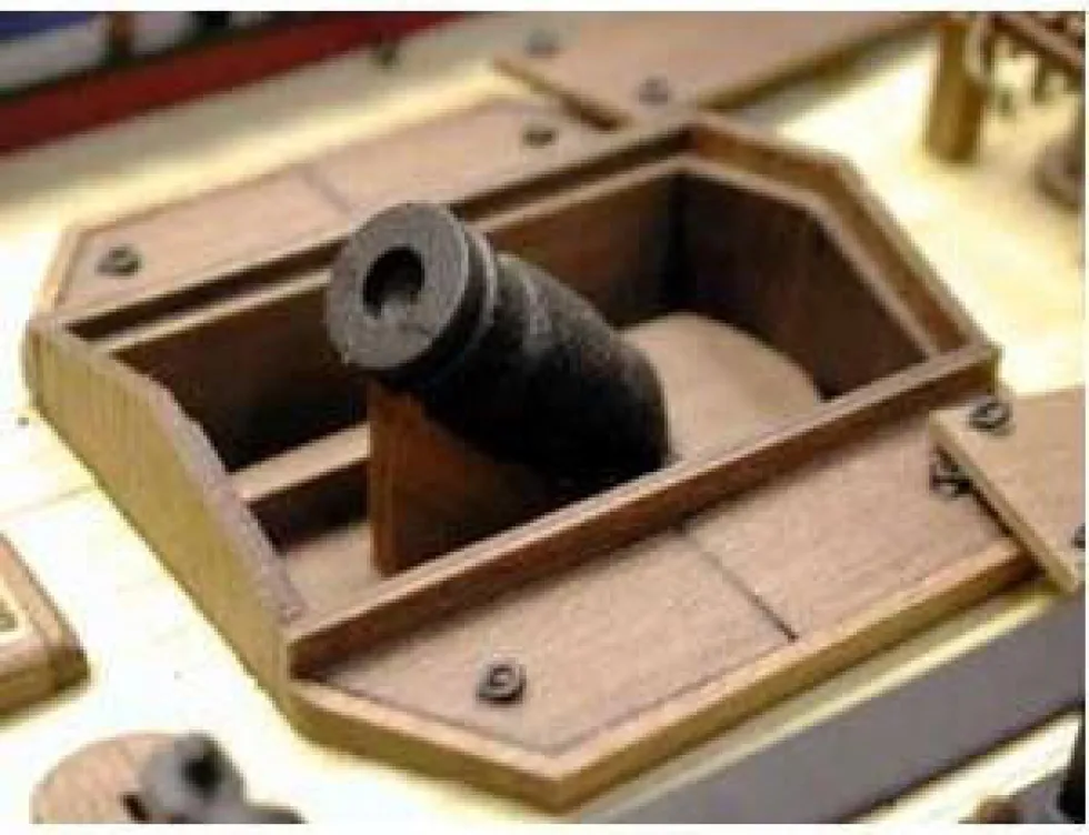 Caldercraft HM Mortar Vessel Convulsion Wooden Model Kit