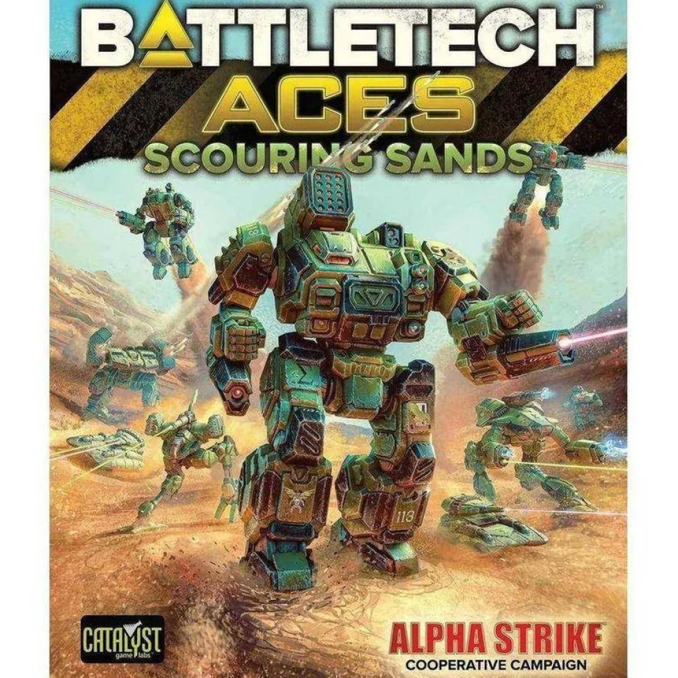 Catalyst Game Labs Battletech - Alpha Strike Scouring Sands Starter Set