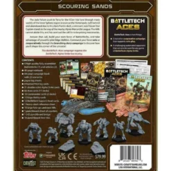 Catalyst Game Labs Battletech - Alpha Strike Scouring Sands Starter Set