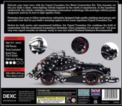 Coach House Partners - Caped Crusaders Car - Metal Construction Set