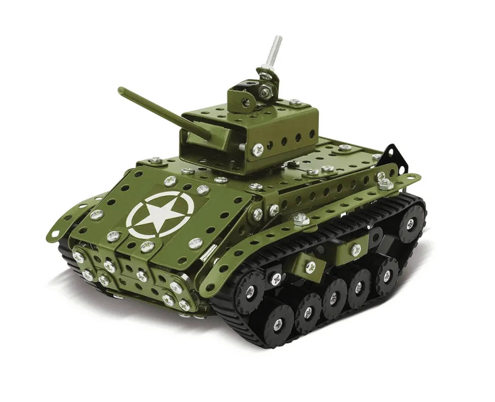 Coach House Partners - M4 Sherman Tank - Metal Construction Set
