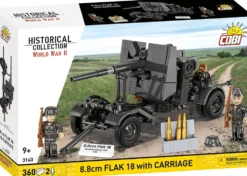 Cobi German 8.8 cm Flak 18 with Carriage