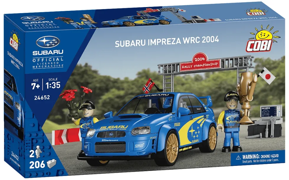 Cobi Subaru Impreza WRC 2004