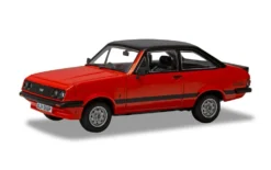 Corgi 1/43 Ford Escort Mk2 RS2000, Carnival Red Diecast Model