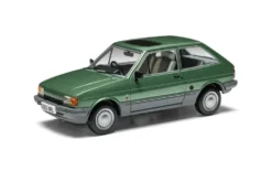Corgi 1/43 Ford Fiesta Mk2 1.4 Ghia, Willow Green Diecast Model