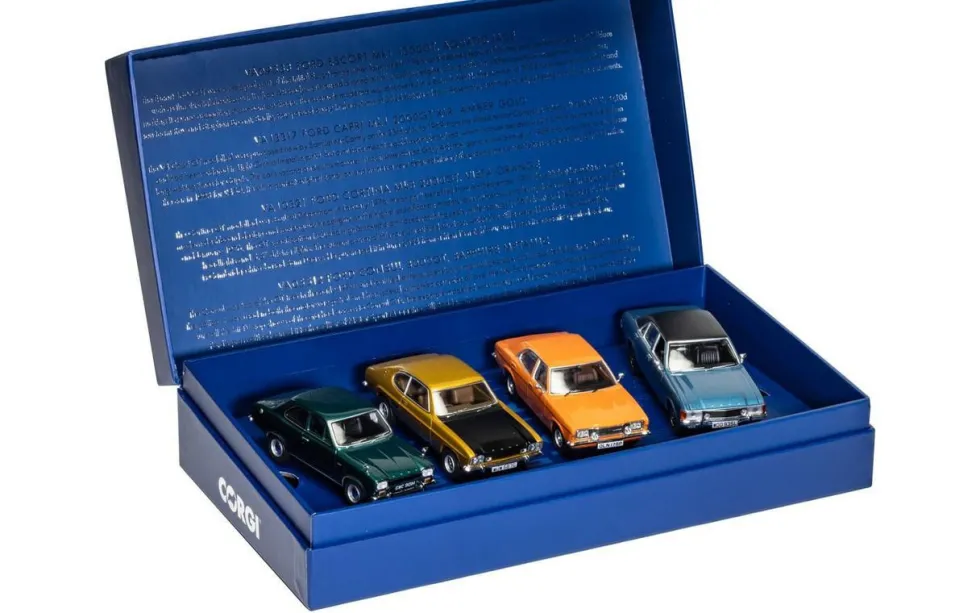 Corgi 1/43 Ford GT 4 Car Limited Edition Collection Diecast Model
