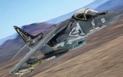 Corgi 1/48 McDonnell Douglas AV-8B Harrier II Plus - 165001/01 - VMA-214 'Black Sheep'