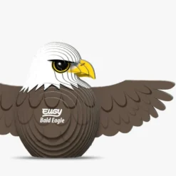 Eugy 022 Bald Eagle Card 3D Puzzle