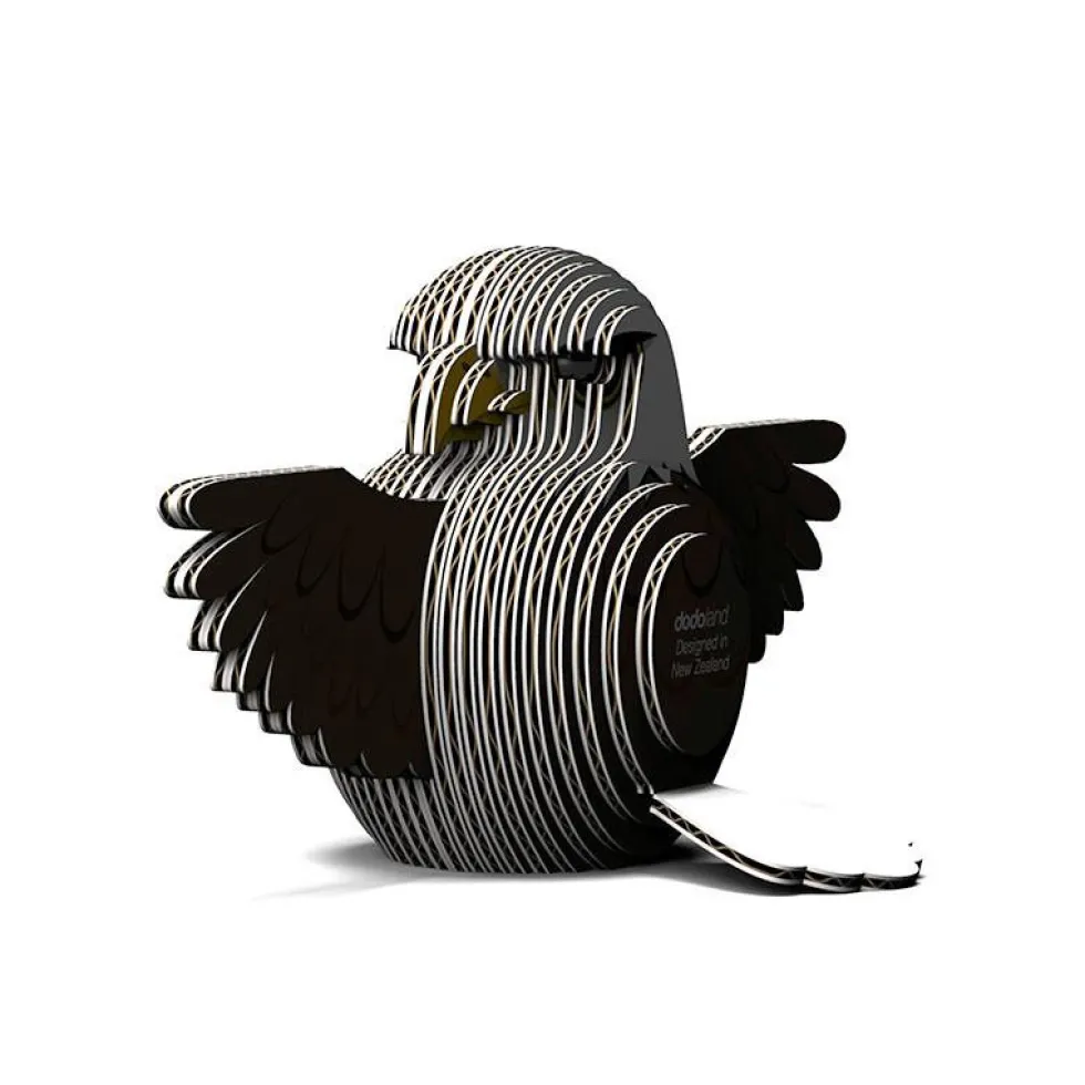 Eugy 022 Bald Eagle Card 3D Puzzle