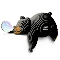 Eugy 081 Black Bear Card 3D Puzzle
