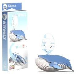 Eugy 066 Blue Whale Card 3D Puzzle