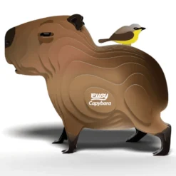 Eugy 120 Capybara Card 3D Puzzle