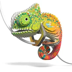 Eugy 075 Chameleon Card 3D Puzzle