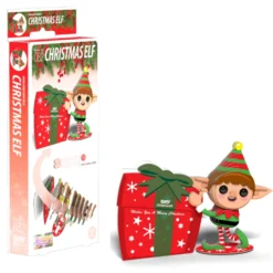 Eugy 082 Christmas Elf Card 3D Puzzle