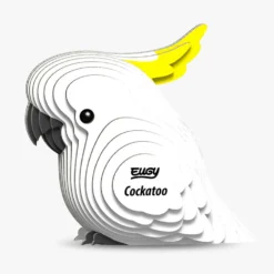 Eugy 028 Cockatoo Card 3D Puzzle