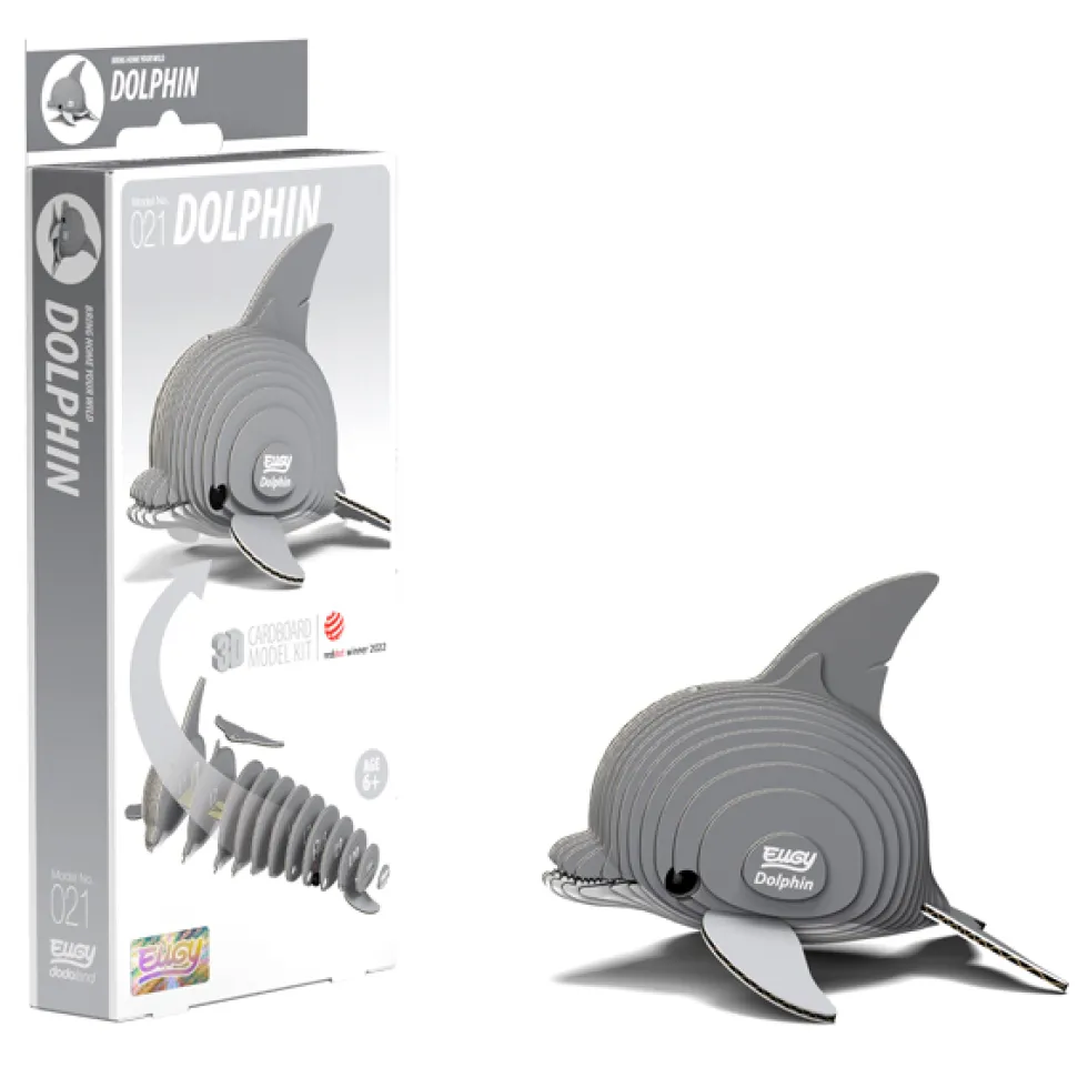 Eugy 021 Dolphin Card 3D Puzzle