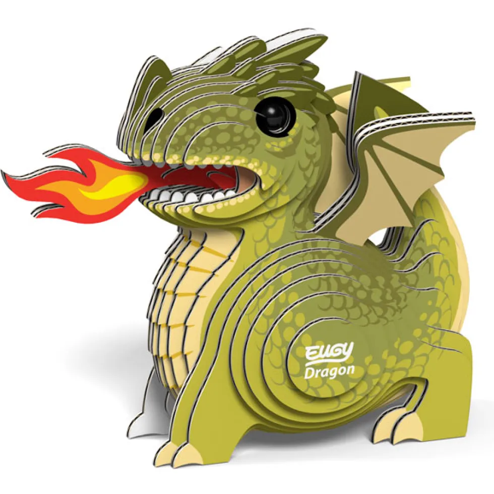 Eugy 024 Dragon Card 3D Puzzle