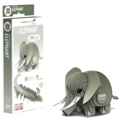 Eugy 010 Elephant Card 3D Puzzle