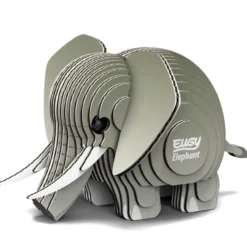 Eugy 010 Elephant Card 3D Puzzle