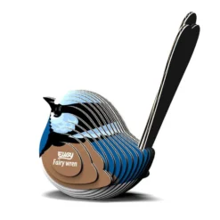 Eugy 025 Fairy wren Card 3D Puzzle