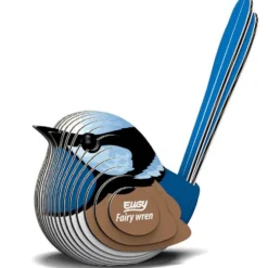 Eugy 025 Fairy wren Card 3D Puzzle