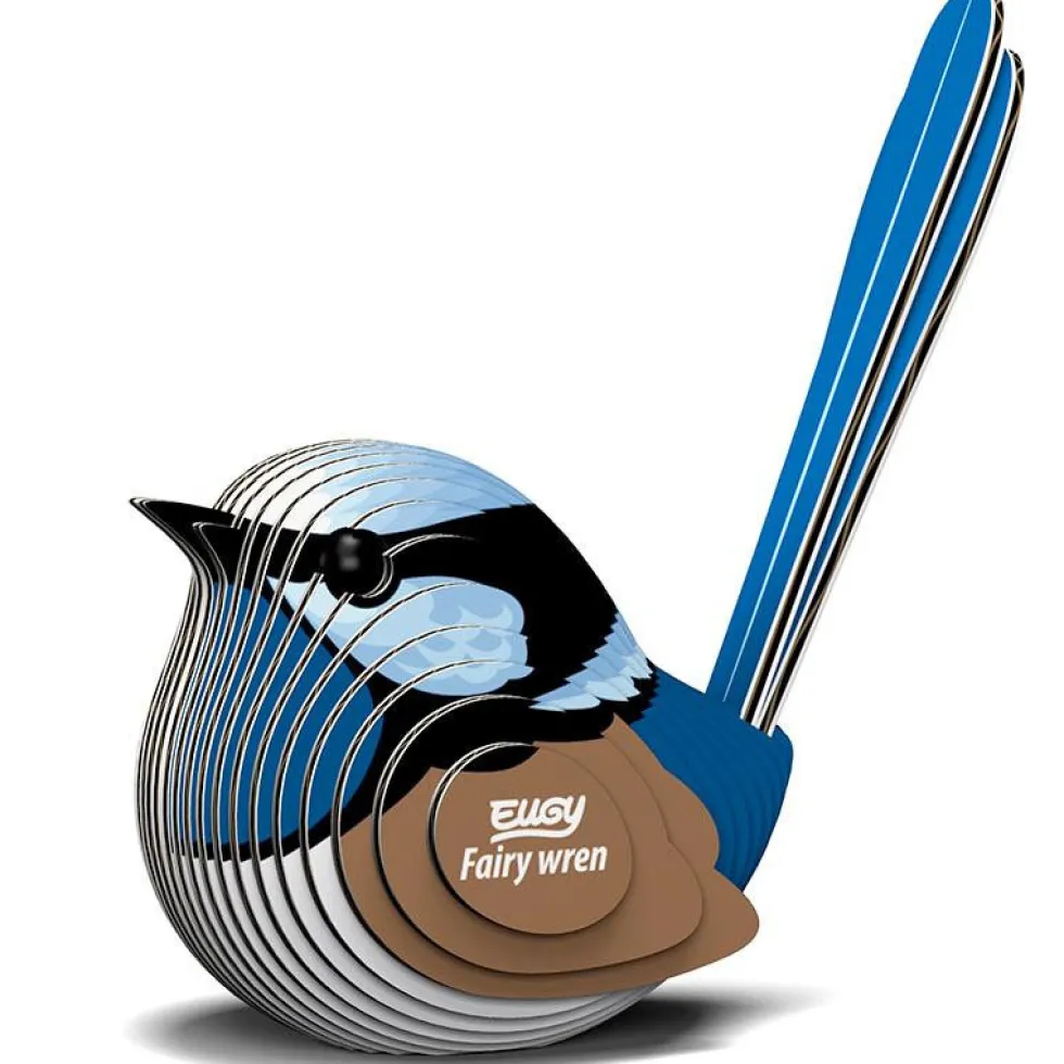 Eugy 025 Fairy wren Card 3D Puzzle