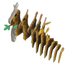 Eugy 009 Giraffe Card 3D Puzzle