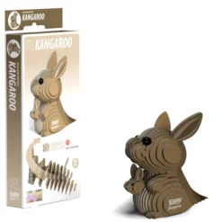 Eugy 015 Kangaroo Card 3D Puzzle