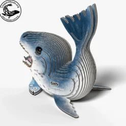 Eugy 074 Leopard Seal Card 3D Puzzle