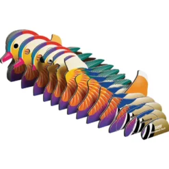 Eugy 096 Mandarin Duck Card 3D Puzzle