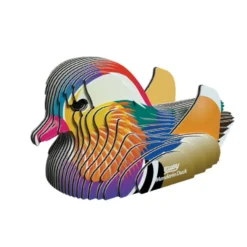 Eugy 096 Mandarin Duck Card 3D Puzzle