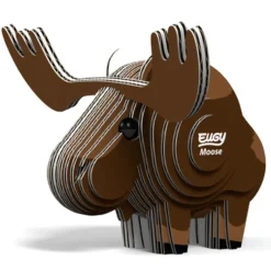 Eugy 042 Moose Card 3D Puzzle