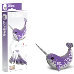 Eugy 033 Narwhal Card 3D Puzzle