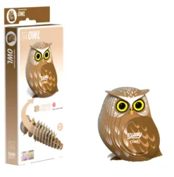 Eugy 044 Owl Card 3D Puzzle